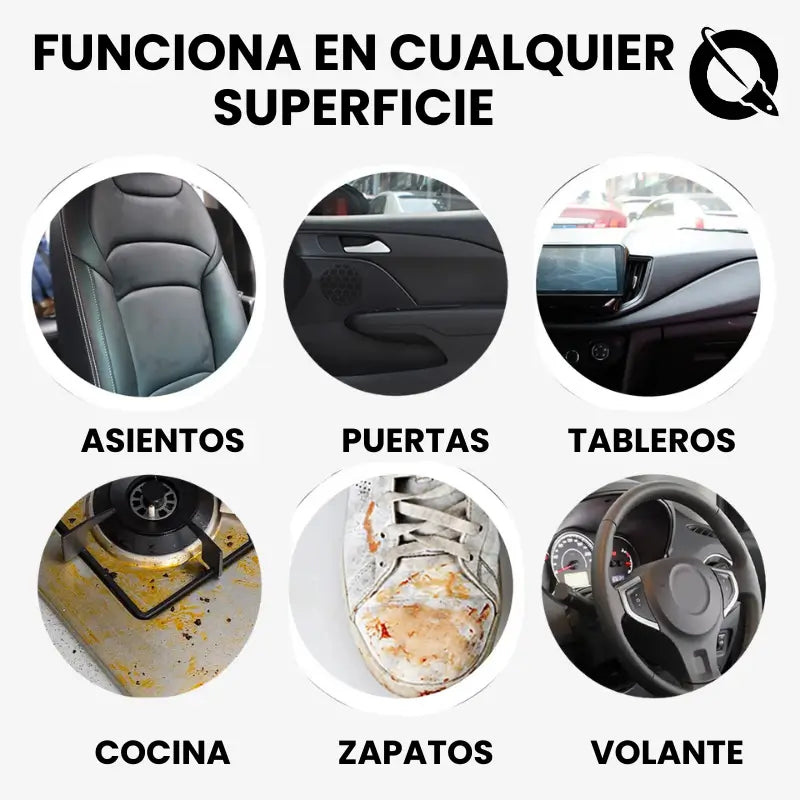 ¡Elimina Manchas Difíciles y Renueva la Superficie!