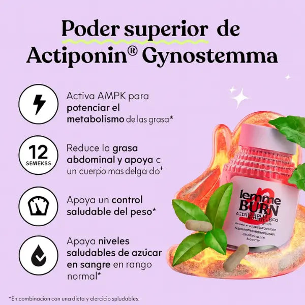 Lemme Burn®️ Activador AMPK Quemador Grasa