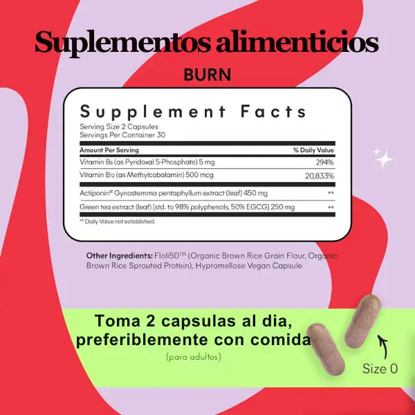 Lemme Burn®️ Activador AMPK Quemador Grasa