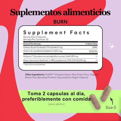 Lemme Burn®️ Activador AMPK Quemador Grasa