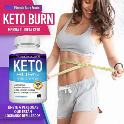 Toplux™ Keto Burn - Cápsulas apoyo cetogénico