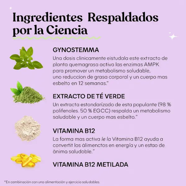 Lemme Burn®️ Activador AMPK Quemador Grasa