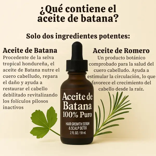 BatanaOil™ Tratamiento Capilar Aceite - Oferta 2X1