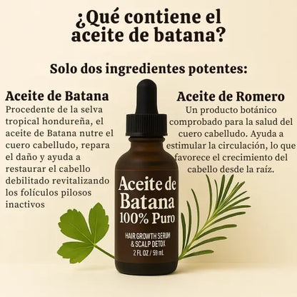 BatanaOil™ Tratamiento Capilar Aceite - Oferta 2X1
