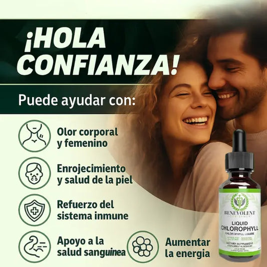 Benevolent™ Clorofila Liquida - Solución en Gotas