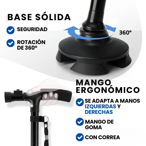 ¡Camine con Seguridad, Confianza y Comodidad!